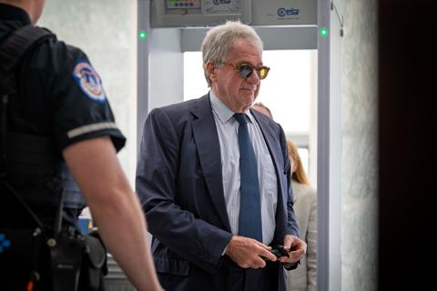 Leon Black, billionaire investor, at a public event